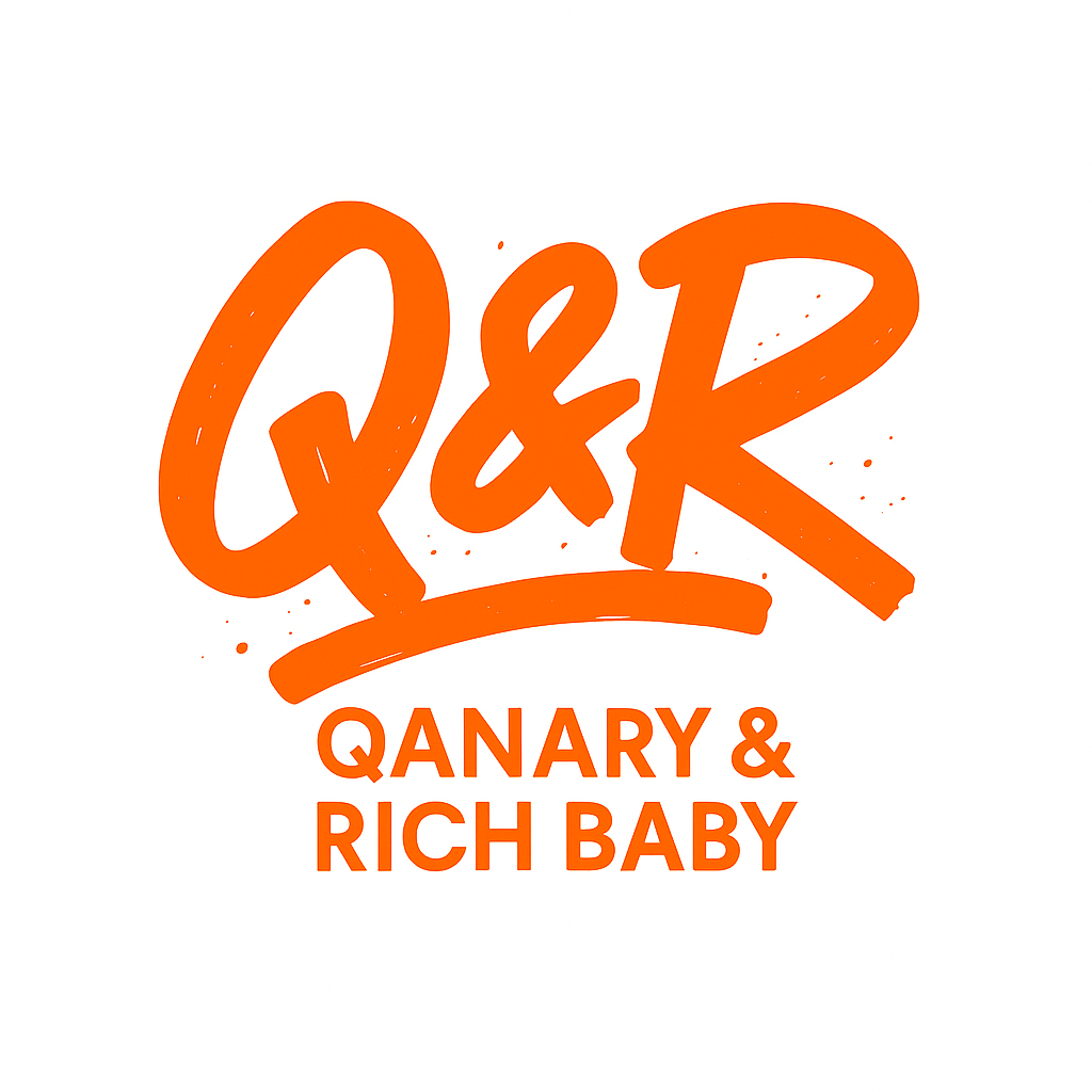 Qanary & Rich Baby Logo